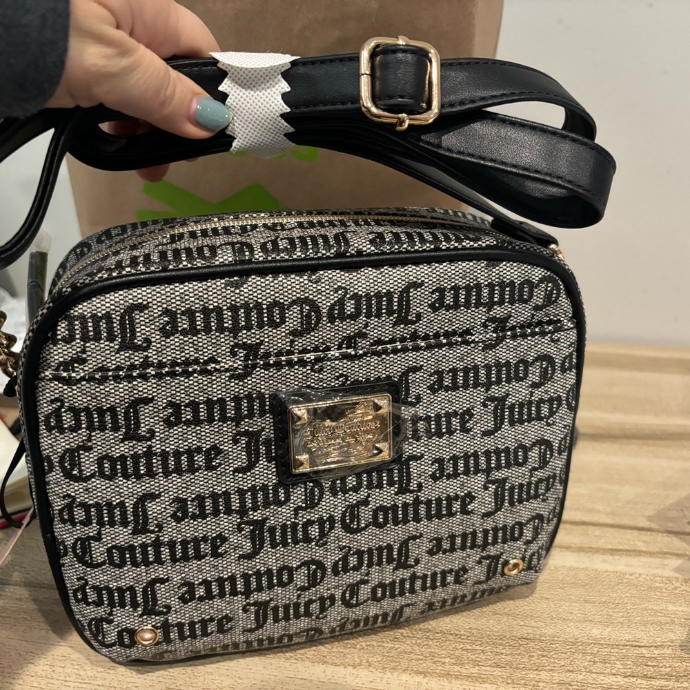 NWT Juicy couture signature logo crossbody bag